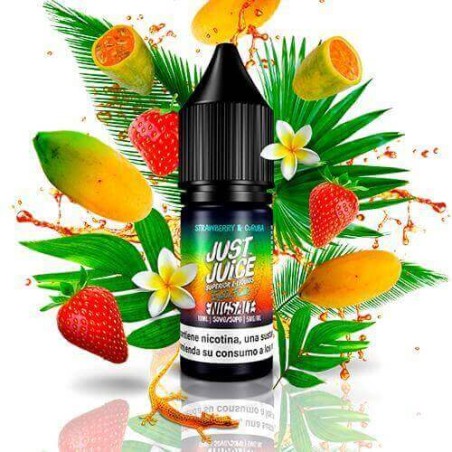 STRAWBERRY CURUBA NIC SALT 10ML 20MG JUST JUICE EXOTIC FRUIT