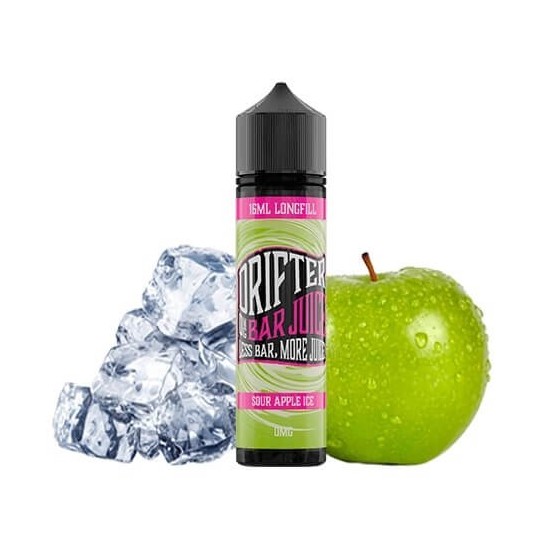 SOUR APPLE ICE 16ML AROMA LONGFILL DRIFTER BAR