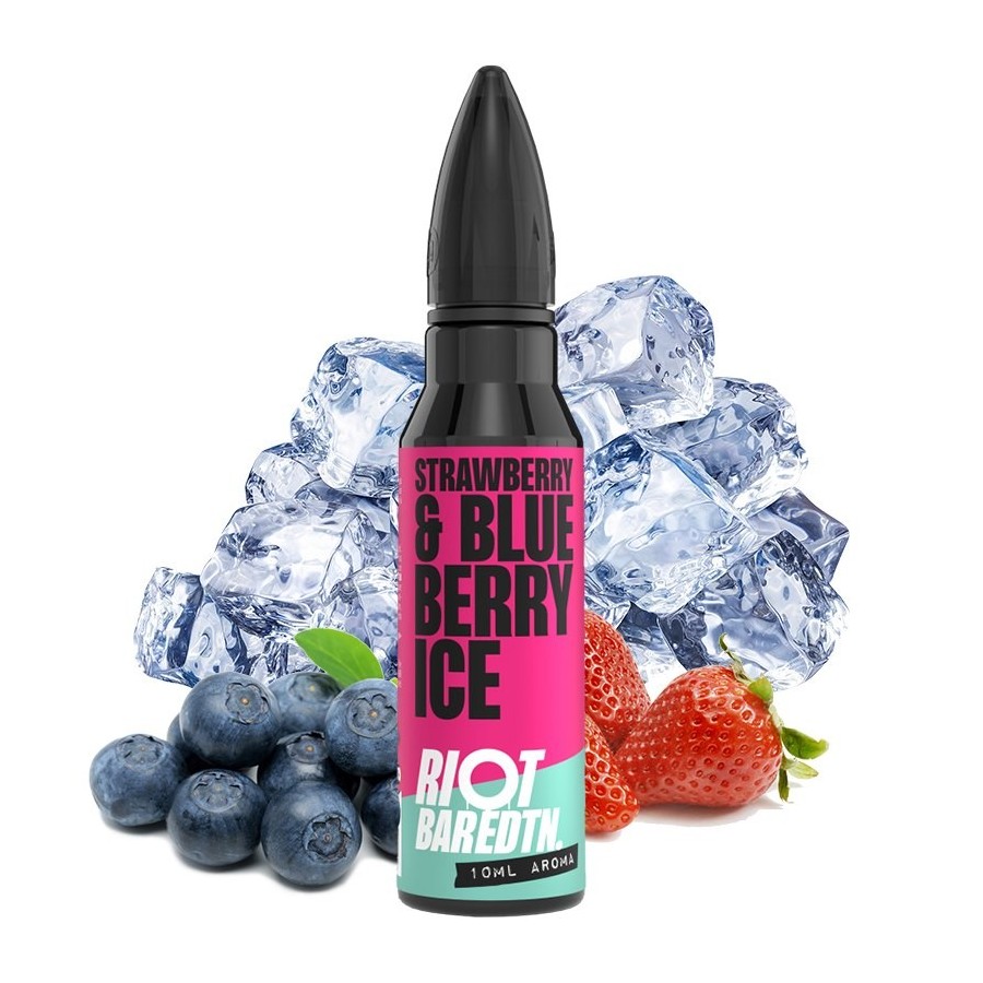 AROMA STRAWBERRY BLUEBERRY 10ML LONGFILL RIOT BAR