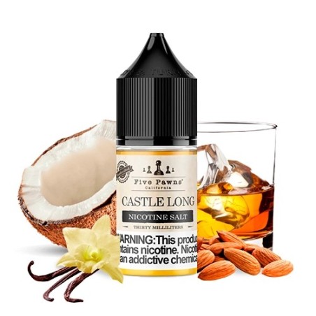 CASTLE LONG NIC SALT 10ML 10MG FIVE PAWNS