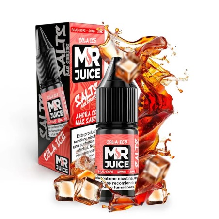 COLA ICE NIC SALT 10ML 20MG MR JUICE