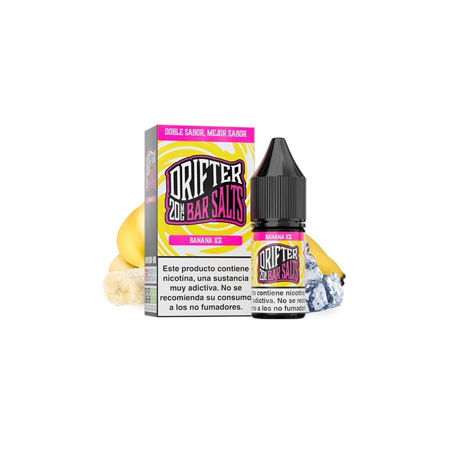 BANANA ICE NIC SALT 10ML 20MG DRIFTER BAR