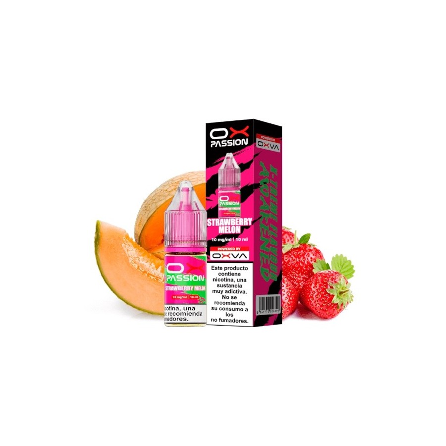 STRAWBERRY MELON NIC SALT 10ML 10MG OX PASSION