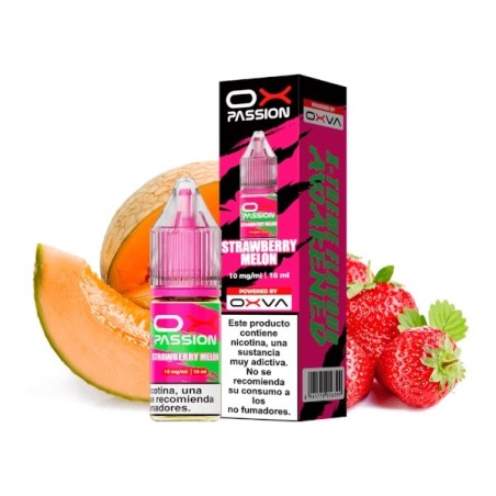 STRAWBERRY MELON NIC SALT 10ML 10MG OX PASSION