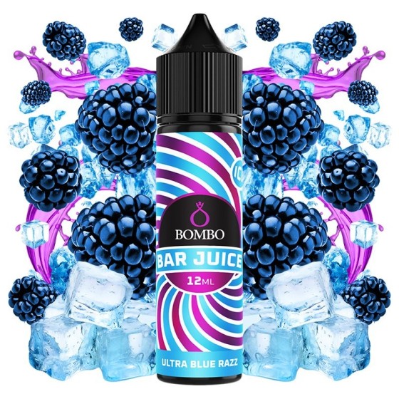 AROMA ULTRA BLUE RAZZ ICE 12ML LONGFILL BOMBO BAR JUICE