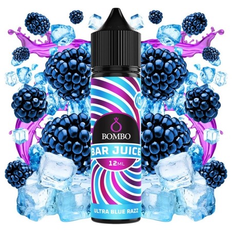 AROMA ULTRA BLUE RAZZ ICE 12ML LONGFILL BOMBO BAR JUICE