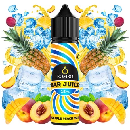 AROMA PINEAPPLE PEACH MANGO ICE 12ML LONGFILL BOMBO BAR JUICE