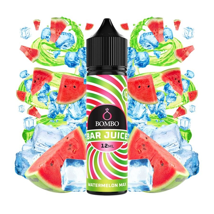 AROMA WATERMELON MAX ICE 12ML LONGFILL BOMBO BAR JUICE