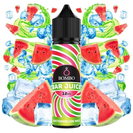 AROMA WATERMELON MAX ICE 12ML LONGFILL BOMBO BAR JUICE