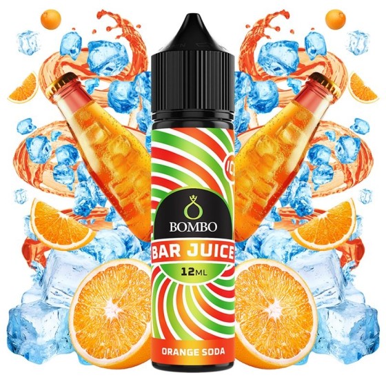 AROMA ORANGE SODA ICE 12ML LONGFILL BOMBO BAR JUICE