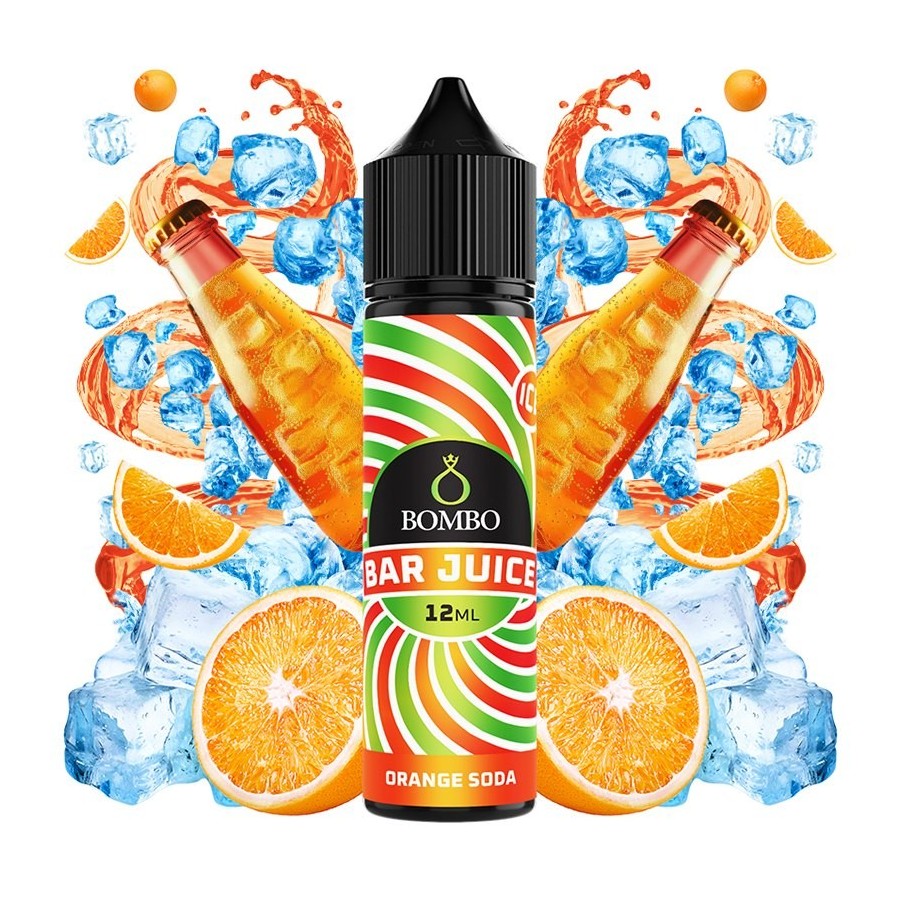 AROMA ORANGE SODA ICE 12ML LONGFILL BOMBO BAR JUICE