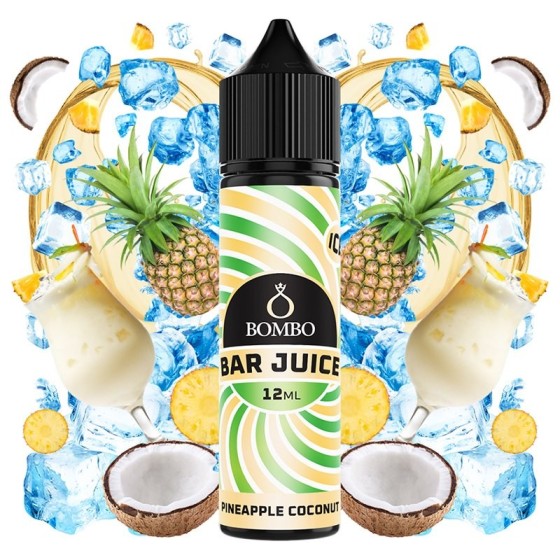 AROMA PINEAPPLE COCONUT ICE 12ML LONGFILL BOMBO BAR JUICE