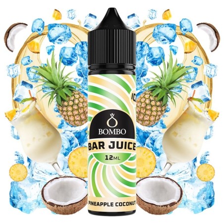 AROMA PINEAPPLE COCONUT ICE 12ML LONGFILL BOMBO BAR JUICE