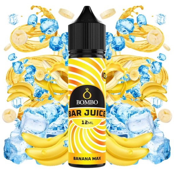 AROMA BANANA MAX ICE 12ML LONGFILL BOMBO BAR JUICE