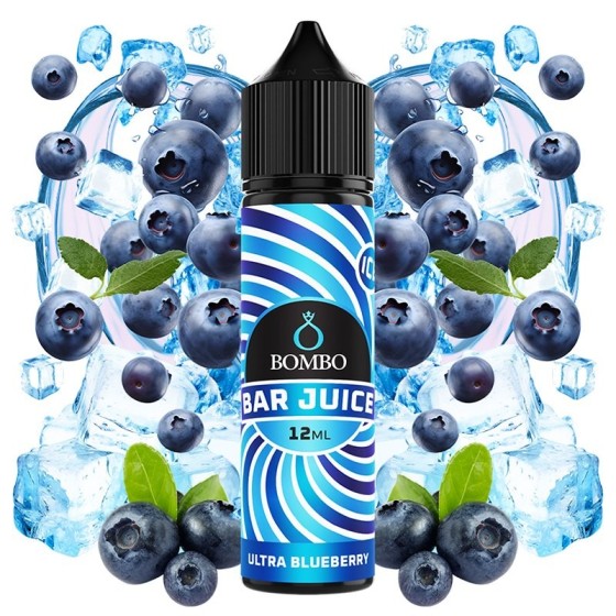 AROMA ULTRA BLUEBERRY ICE 12ML LONGFILL BOMBO BAR JUICE