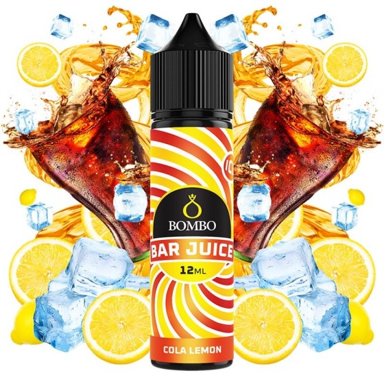 AROMA COLA LEMON ICE 12ML LONGFILL BOMBO BAR JUICE