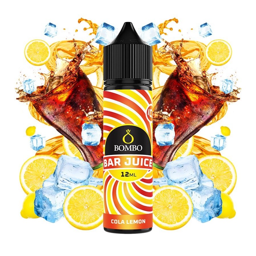 AROMA COLA LEMON ICE 12ML LONGFILL BOMBO BAR JUICE