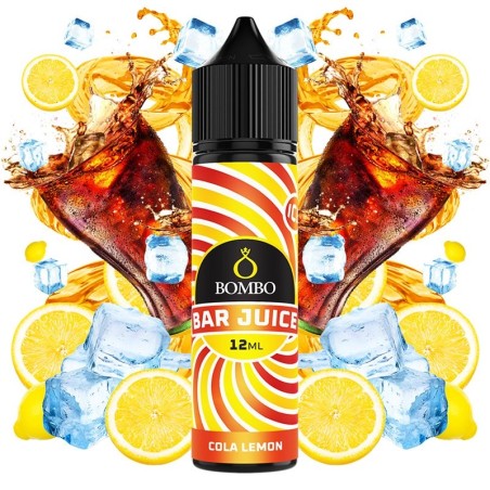 AROMA COLA LEMON ICE 12ML LONGFILL BOMBO BAR JUICE