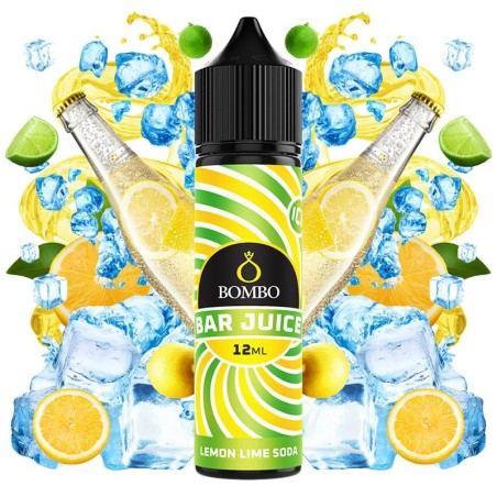 AROMA LEMON LIME SODA ICE 12ML LONGFILL BOMBO BAR JUICE