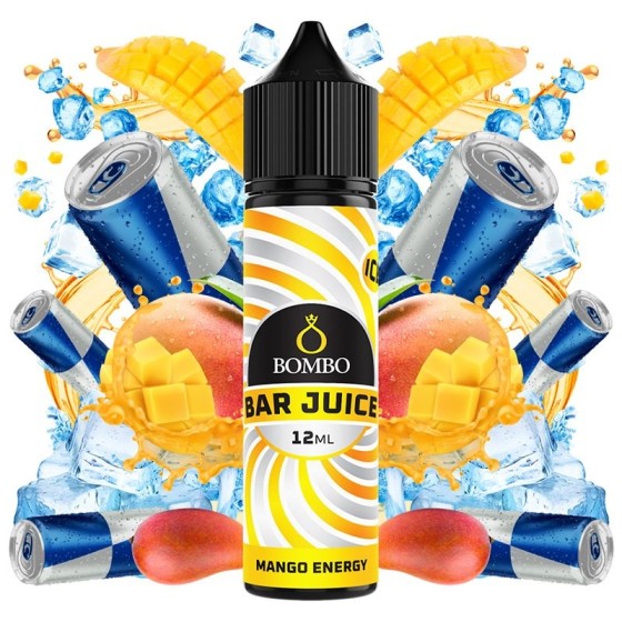 AROMA MANGO ENERGY ICE 12ML LONGFILL BOMBO BAR JUICE