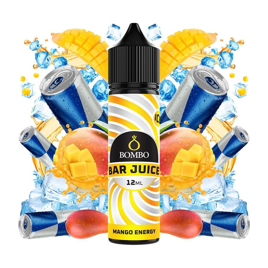 AROMA MANGO ENERGY ICE 12ML LONGFILL BOMBO BAR JUICE