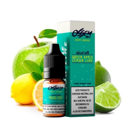 GREEN APPLE LEMON LIME NIC SALT 10ML 20MG OSSEM