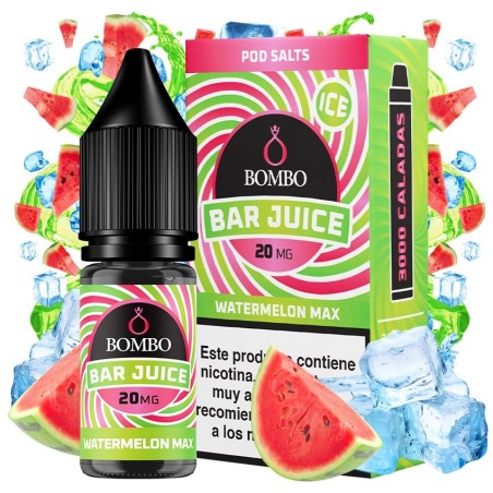 WATERMELON MAX ICE NICSALT 10ML 20MG BAR JUICE