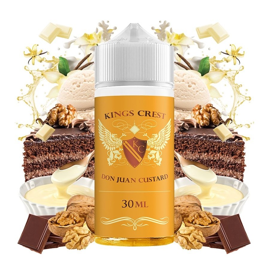 AROMA DON JUAN CUSTARD 30ML/120ML LONGFILL KINGS CREST