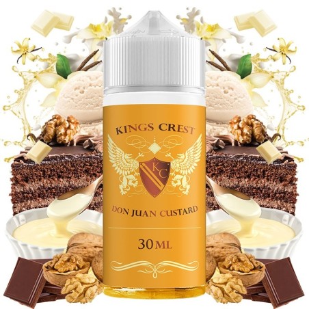 AROMA DON JUAN CUSTARD 30ML/120ML LONGFILL KINGS CREST