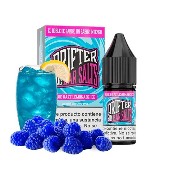 BLUE RAZZ LEMONADE ICE NIC SALT 10ML 10MG DRIFTER