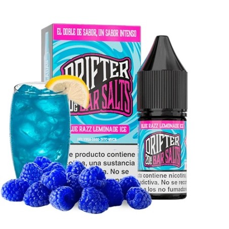 BLUE RAZZ LEMONADE ICE NIC SALT 10ML 20MG DRIFTER