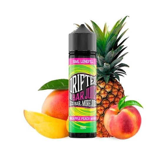 PINEAPPLE PEACH MANGO 16ML AROMA LONGFILL DRIFTER BAR