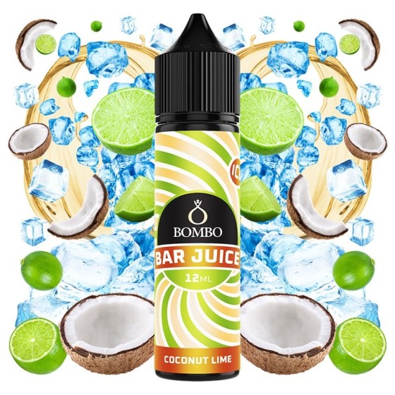 AROMA COCONUT LIME ICE 12ML LONGFILL BOMBO BAR JUICE