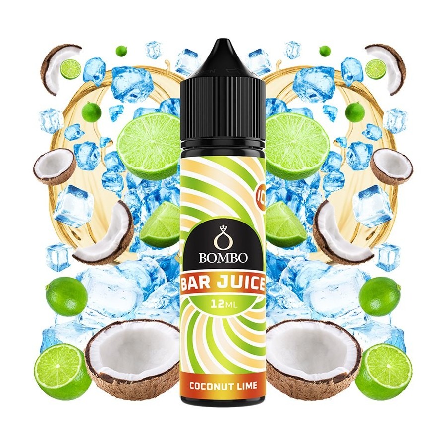 AROMA COCONUT LIME ICE 12ML LONGFILL BOMBO BAR JUICE
