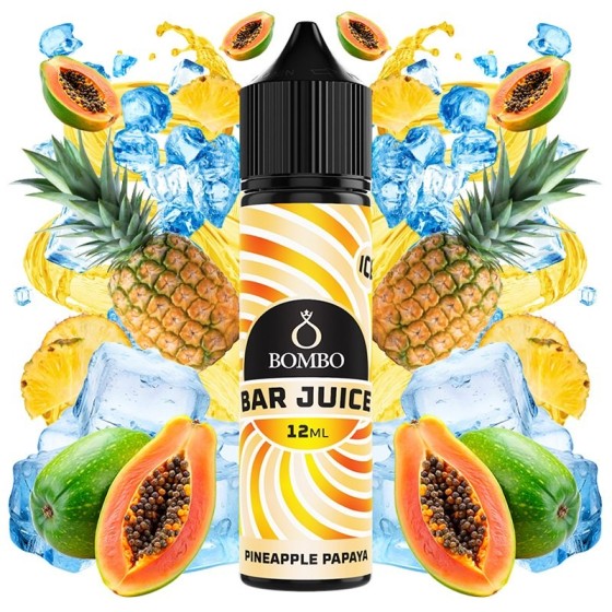 AROMA PINEAPPLE PAPAYA ICE 12ML LONGFILL BOMBO BAR JUICE