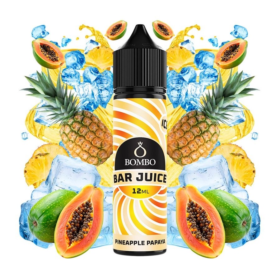 AROMA PINEAPPLE PAPAYA ICE 12ML LONGFILL BOMBO BAR JUICE