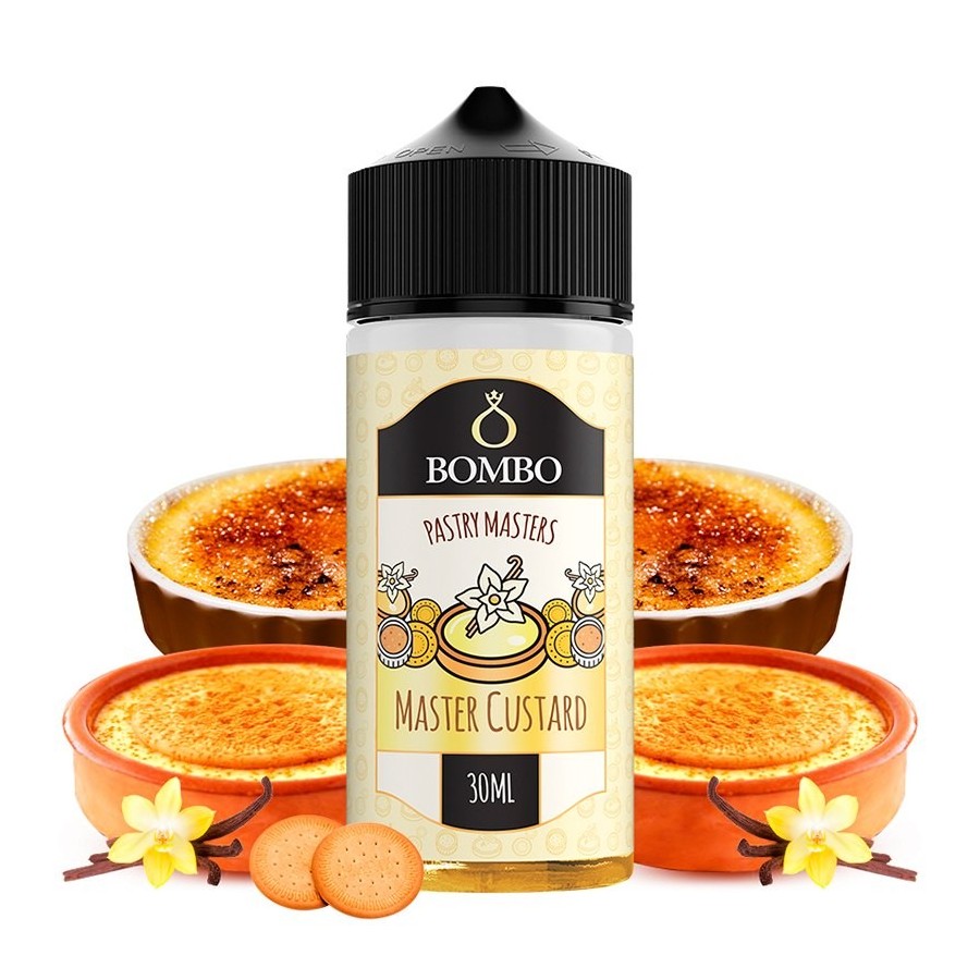 AROMA MASTER CUSTARD PASTRY MASTERS 30ML/120ML LONGFILL BOMBO