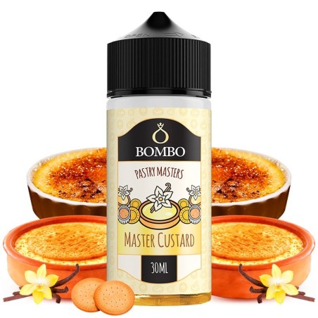 AROMA MASTER CUSTARD PASTRY MASTERS 30ML/120ML LONGFILL BOMBO
