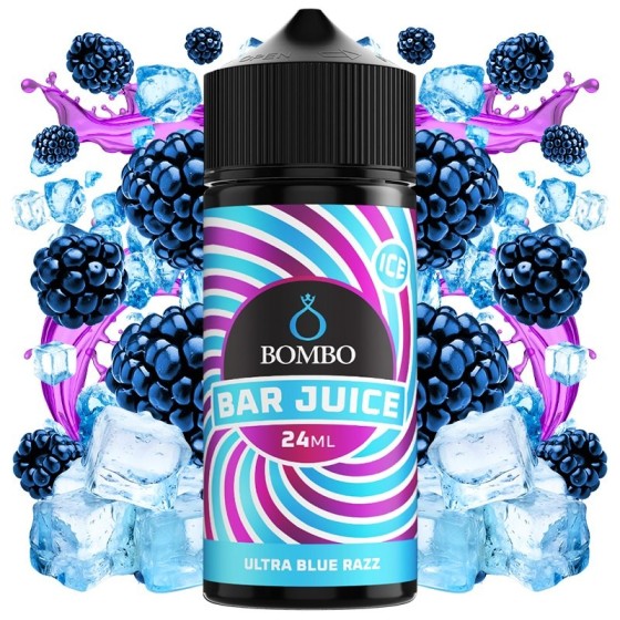 AROMA ULTRA BLUE RAZZ ICE 24ML AROMA LONGFILL BAR JUICE BOMBO