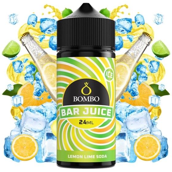 LEMON LIME SODA ICE 24ML AROMA LONGFILL BAR JUICE BOMBO