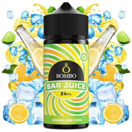 LEMON LIME SODA ICE 24ML AROMA LONGFILL BAR JUICE BOMBO