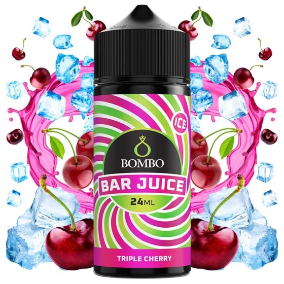 AROMA TRIPLE CHERRY ICE 24ML LONGFILL BAR JUICE BOMBO