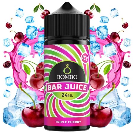 AROMA TRIPLE CHERRY ICE 24ML LONGFILL BAR JUICE BOMBO