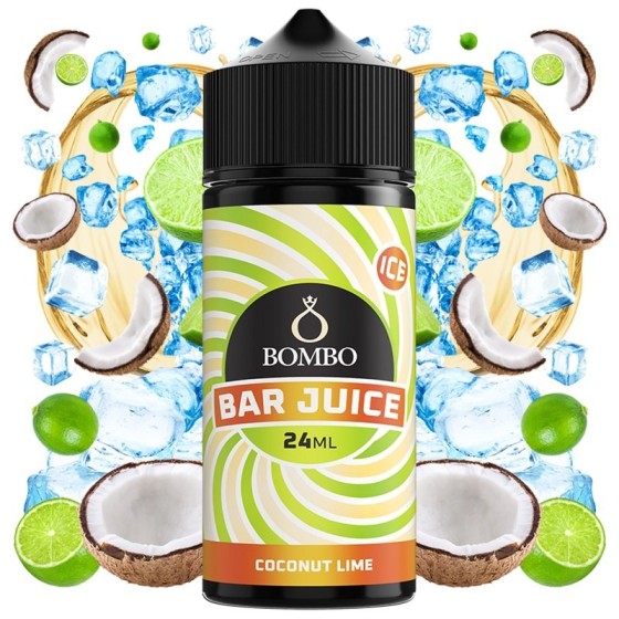 COCONUT LIME ICE 24ML AROMA LONGFILL BAR JUICE BOMBO