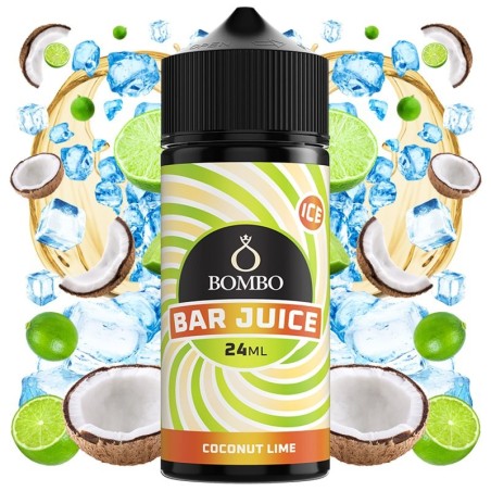 COCONUT LIME ICE 24ML AROMA LONGFILL BAR JUICE BOMBO