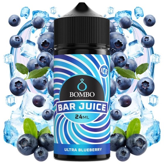 ULTRA BLUEBERRY ICE 24ML AROMA LONGFILL BAR JUICE BOMBO