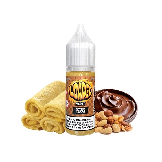 NUTTY CHOCO CREPE NIC SALT 10ML 10MG LOADED