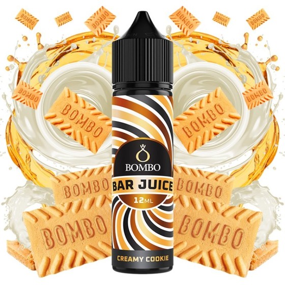 AROMA CREAMY COOKIE 12ML LONGFILLBOMBO BAR JUICE