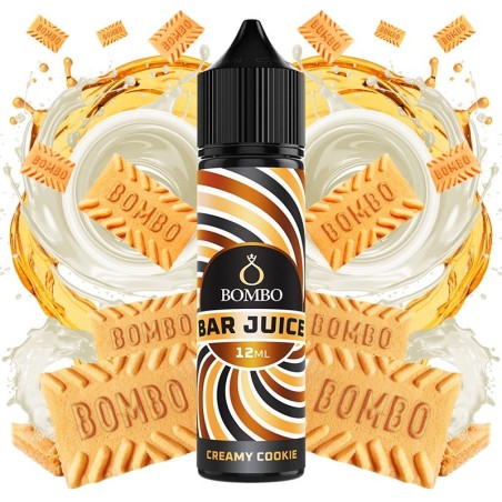 AROMA CREAMY COOKIE 12ML LONGFILL BOMBO BAR JUICE
