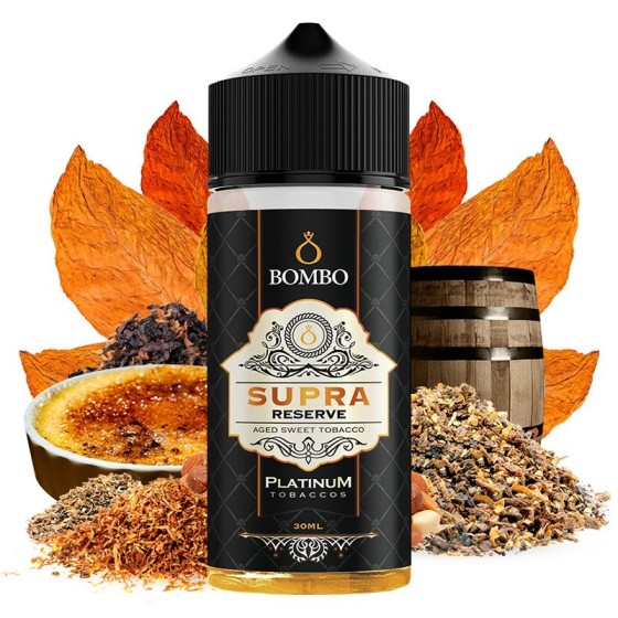 AROMA SUPRA RESERVE PLATINUM TOBACCOS 30ML/120ML LONGFILL BOMBO
